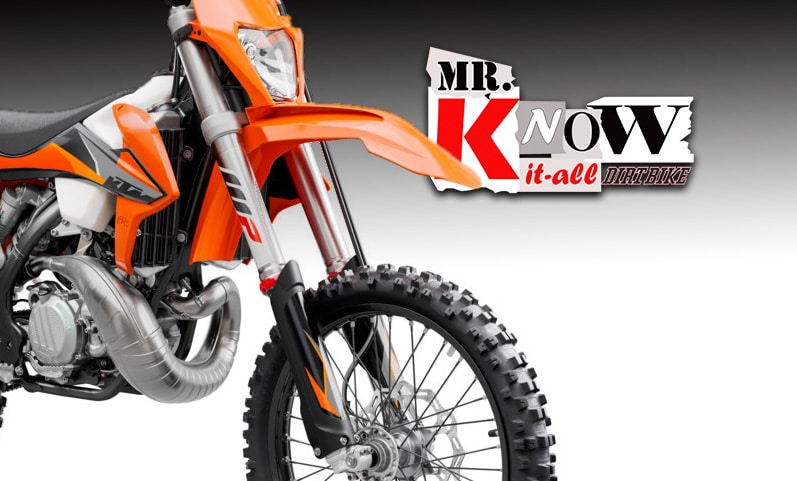 LEAKY KTM OIL TANK: MR KNOW-IT-ALL