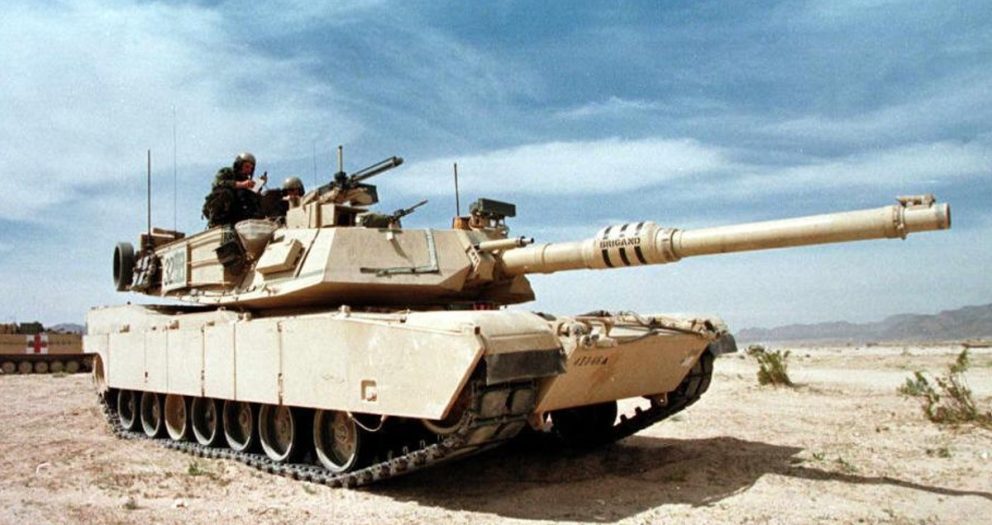 Video Appears to Show US Abrams Tank Engulfed in Smoke