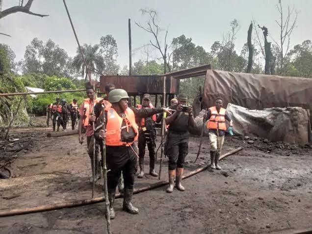 Massive illegal refineries with 2.7m litres refining capacity per day uncovered in Rivers