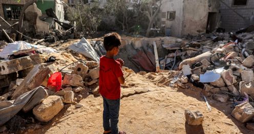 Empty streets and ‘fear’ in Gaza’s Rafah since Israeli incursion